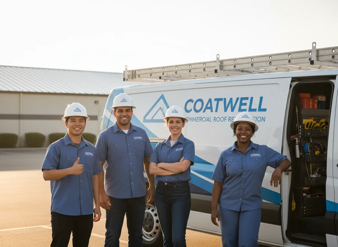 Commercial roof coating company in Celoron, NY